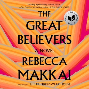 The Great Believers audiobook cover.